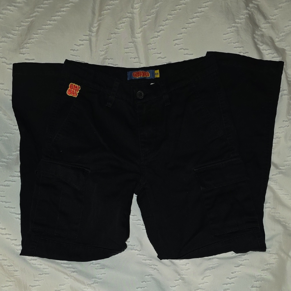 Empyre Kids Black Cargo Pants